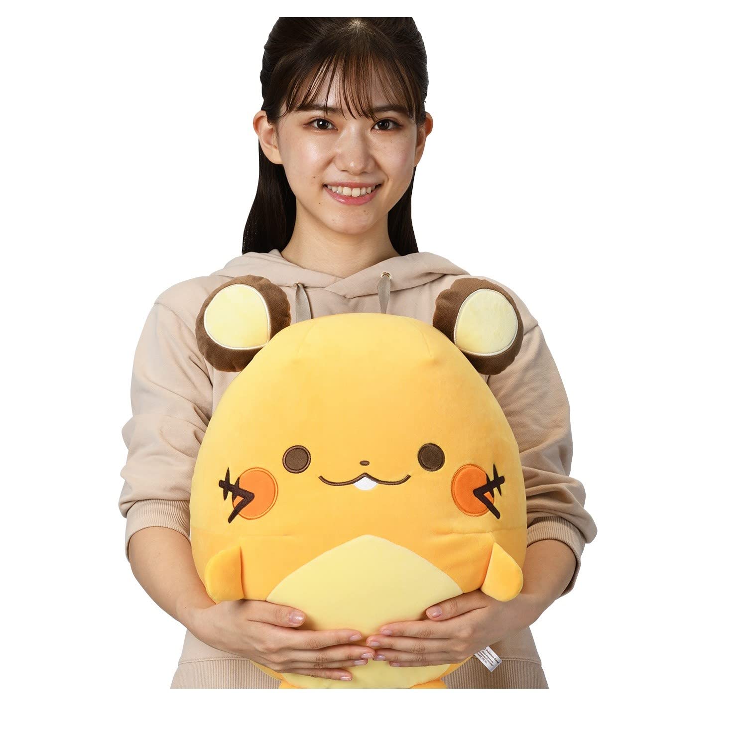 Pokemon Center Plush Bead Cushion Mugyutto Dedenne 39.5x33x28 cm