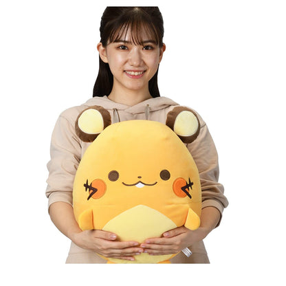 Pokemon Center Plush Bead Cushion Mugyutto Dedenne 39.5x33x28 cm