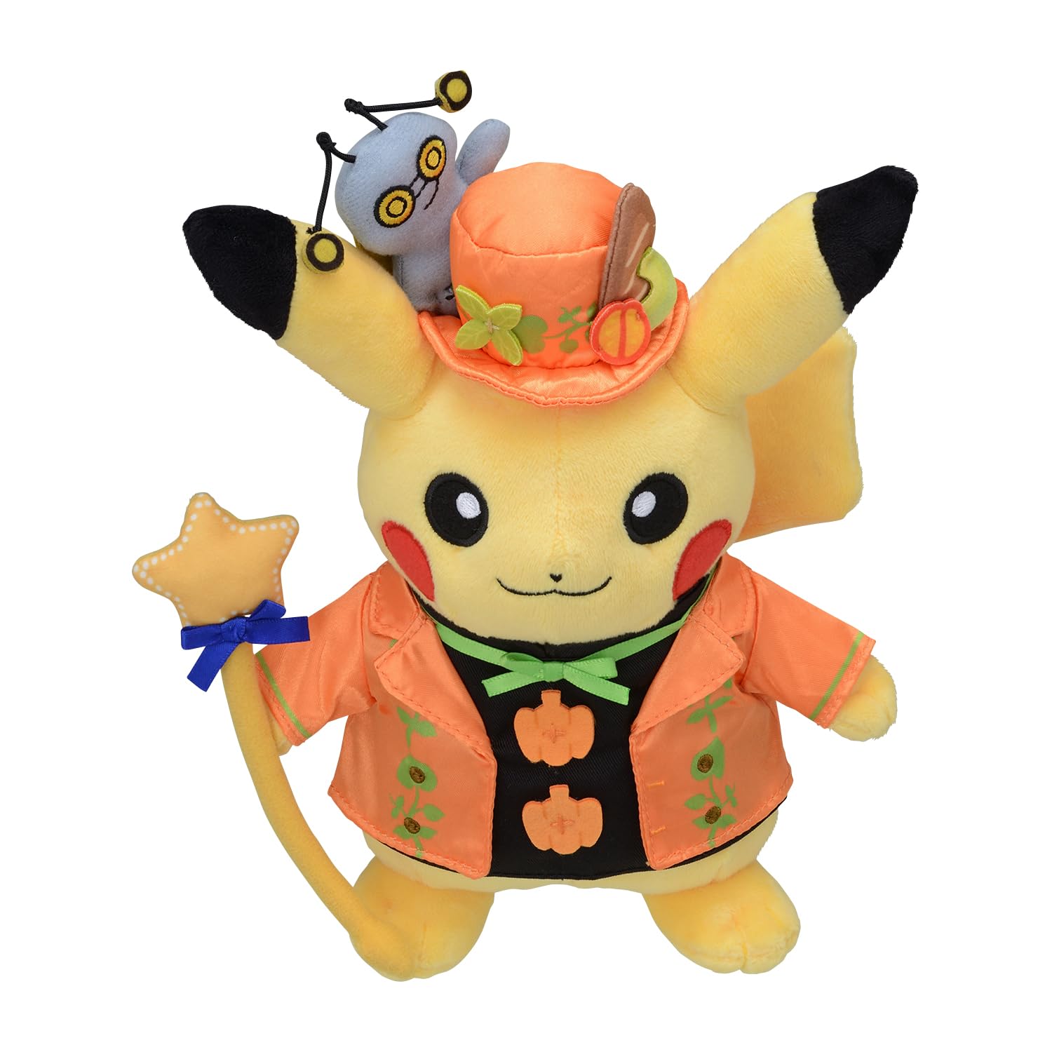 Pokemon Plush Toy: Paldea Spooky Halloween Pikachu 24.5cm - Official Center