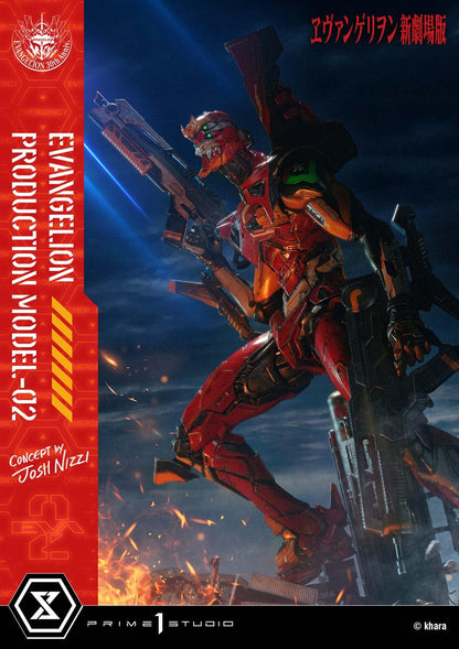 Prime 1 Studio Ultimate Diorama Evangelion Unit-02 Josh Nizzi 730mm Model