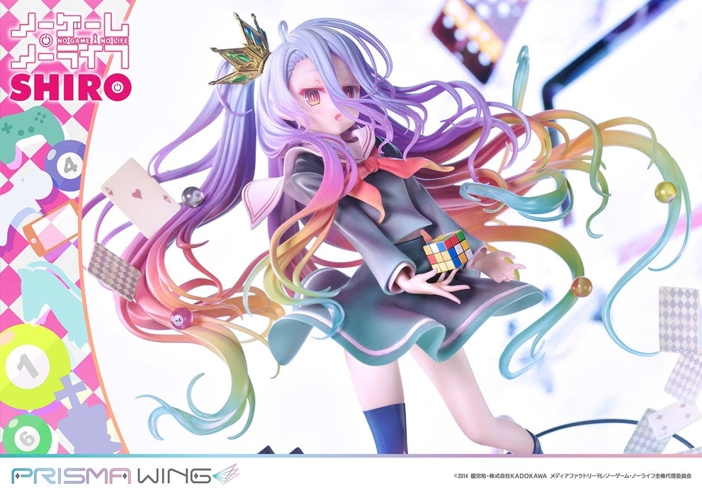 Prime 1 Studio Prisma Wing Shiro Figure 1/7 Scale No Game No Life Collectible