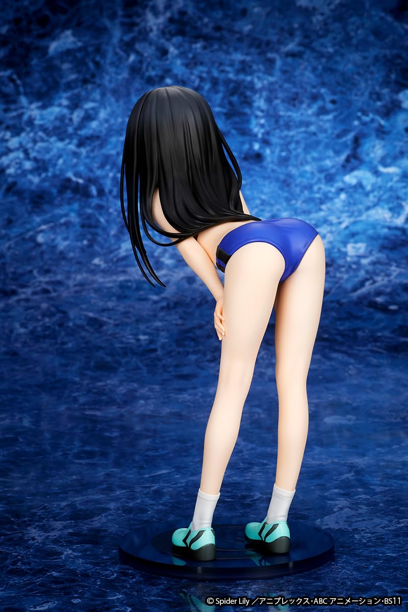 Figurine à l'échelle 1/7 de Takina Inoue en tenue d'entraînement du manga et anime Licorice Recoil de Quesq.