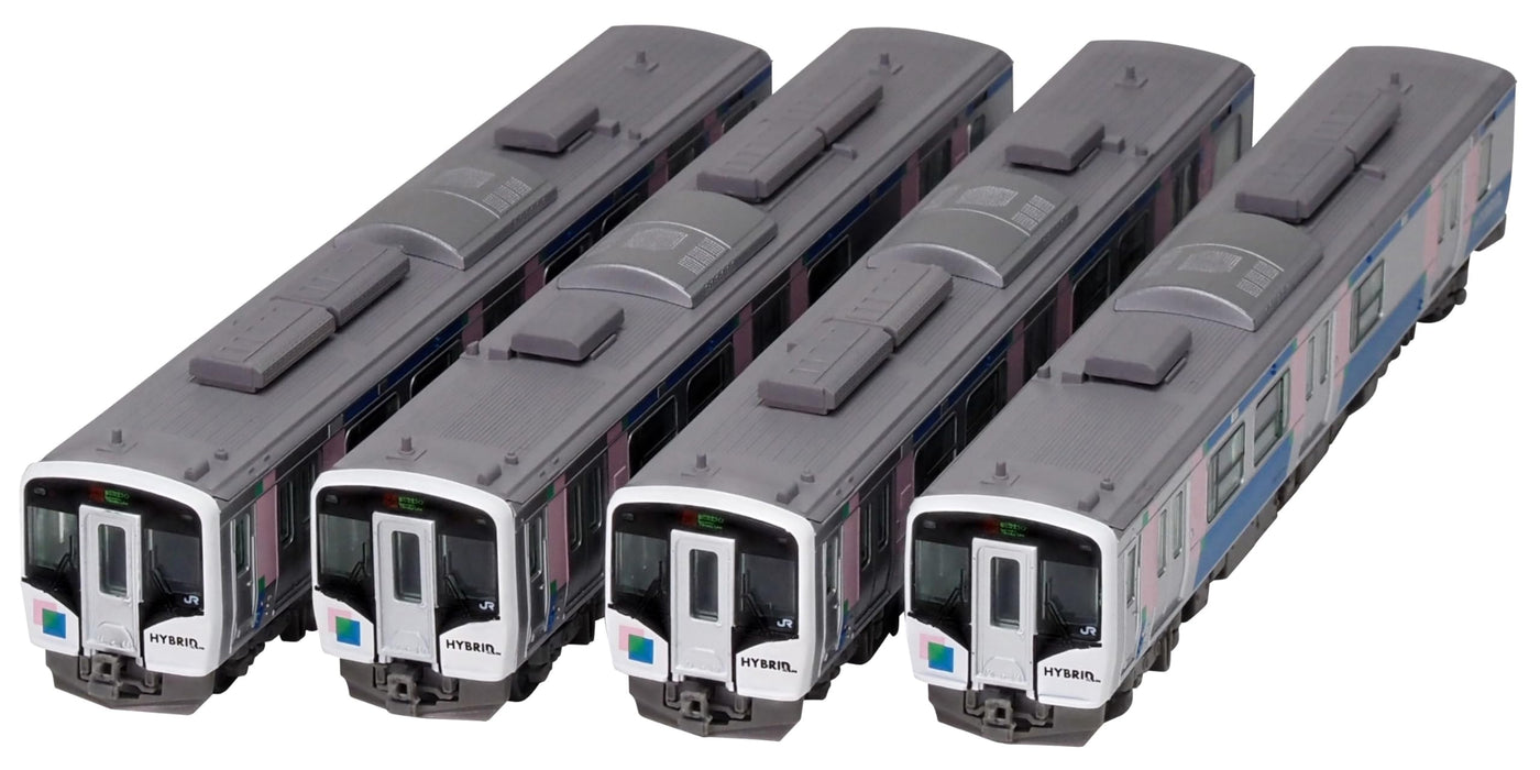 Tomytec Railway Collection JR HB-E210 4 Car Set Senseki Tohoku Line Rapid Service- Japan Figure Store - #1 Bring To You The Best Japanese Goods