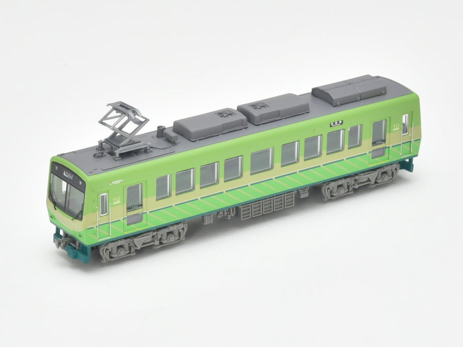Tomytec Railway Collection Eizan Series 700 Car No. 712 Green Diorama Supplies- Japan Figure Store - #1 Bring To You The Best Japanese Goods