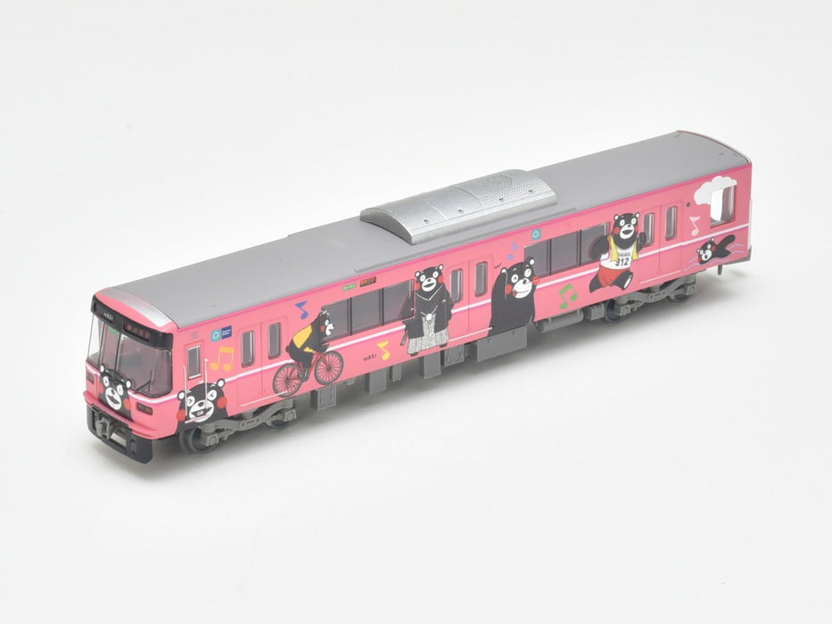 Tomytec Railway Collection: Kumamon Kumamoto Railway 03 Type 2 Car Set- Japan Figure Store - #1 Bring To You The Best Japanese Goods