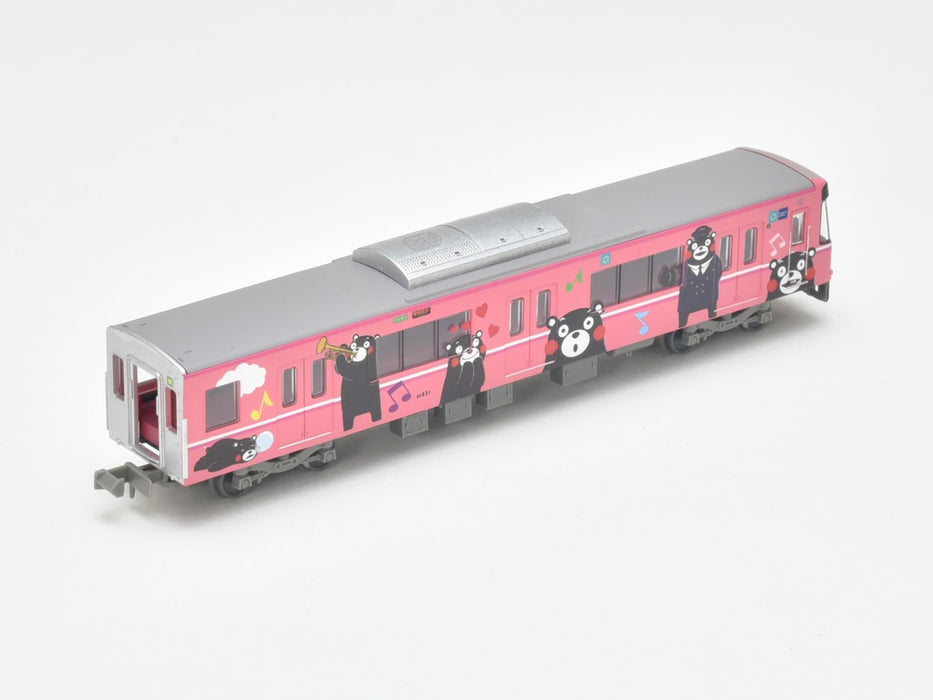 Tomytec Railway Collection: Kumamon Kumamoto Railway 03 Type 2 Car Set- Japan Figure Store - #1 Bring To You The Best Japanese Goods