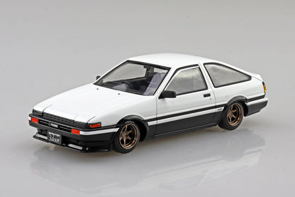 Aoshima Rakupla Snap Kit Toyota Sprinter Trueno High-Tech Two-Tone- Japan Figure Store - #1 Bring To You The Best Japanese Goods