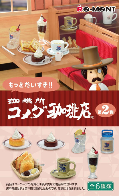 Re-Ment More Daisuki Coffee Shop Komeda - 2ème édition - Coffret PVC/ABS 115mm