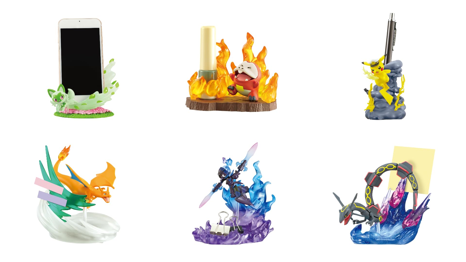Re-Ment Pokémon Desq Battle On Desk Ver. Anime Figure Box H120xW145xD215mm