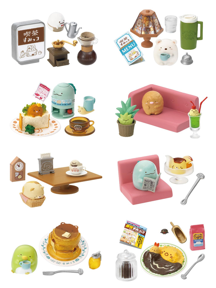 Re-Ment San-X Sumikkogurashi Cafe Sumikko Box PVC Toy 115x70x40mm