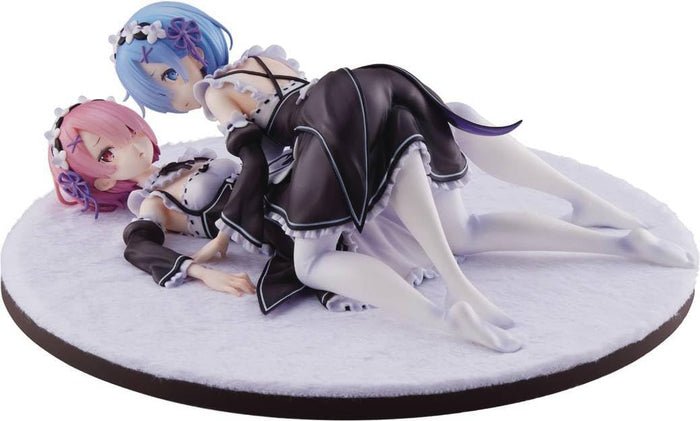 Furyu ReZero Ram & Rem F:Nex 1/7 Scale Figures Collectible Set- Japan Figure Store - #1 Bring To You The Best Japanese Goods