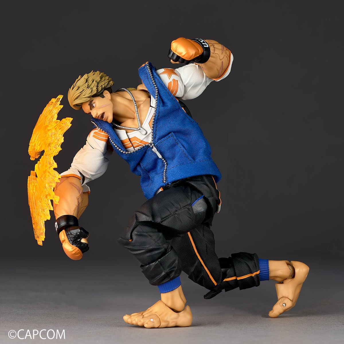Kaiyodo Revoltech Amazing Yamaguchi Luke Street Fighter 6 Action Figure