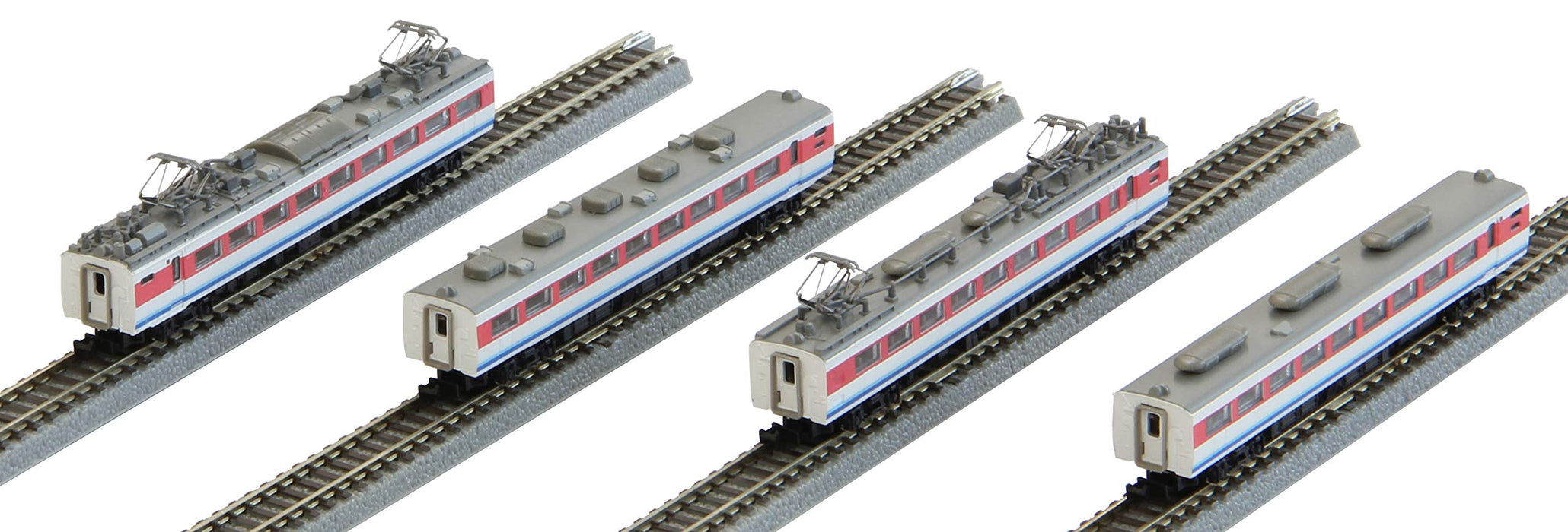 Rokuhan Z Gauge 4-Car Hakusan Color Limited Express Train Set T031-2 Model- Japan Figure Store - #1 Bring To You The Best Japanese Goods