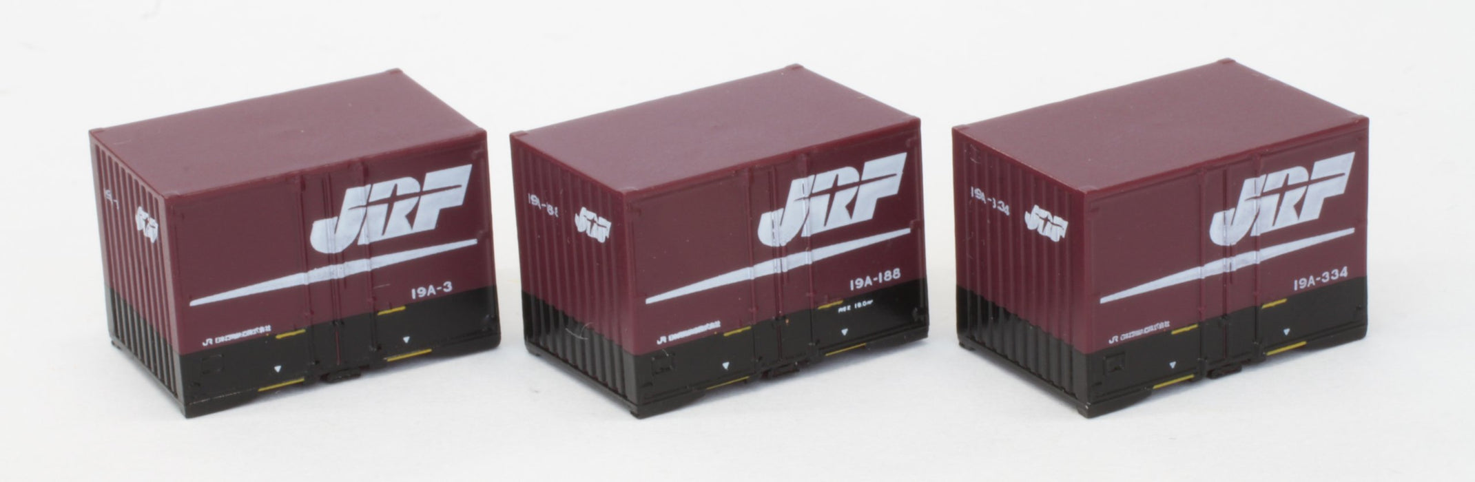 Rokuhan Z Gauge 19A Type Jr Freight Container Set - 3 Pieces- Japan Figure Store - #1 Bring To You The Best Japanese Goods