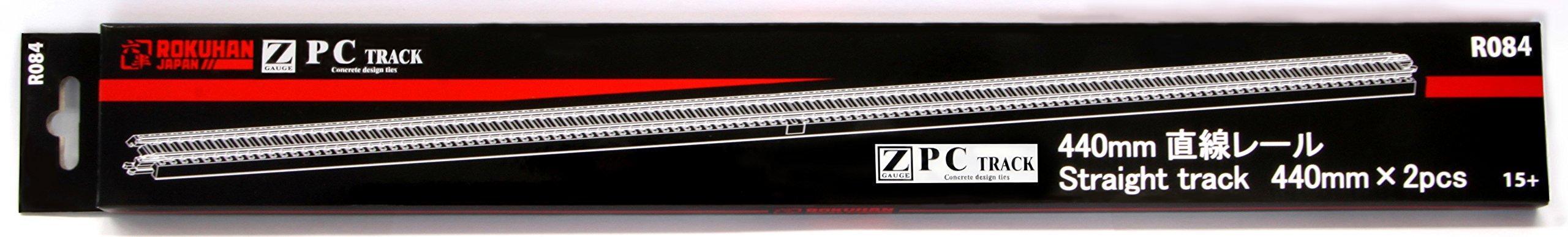 Rokuhan Z Gauge 440mm Straight Rail Track - Set of 2 Pieces- Japan Figure Store - #1 Bring To You The Best Japanese Goods