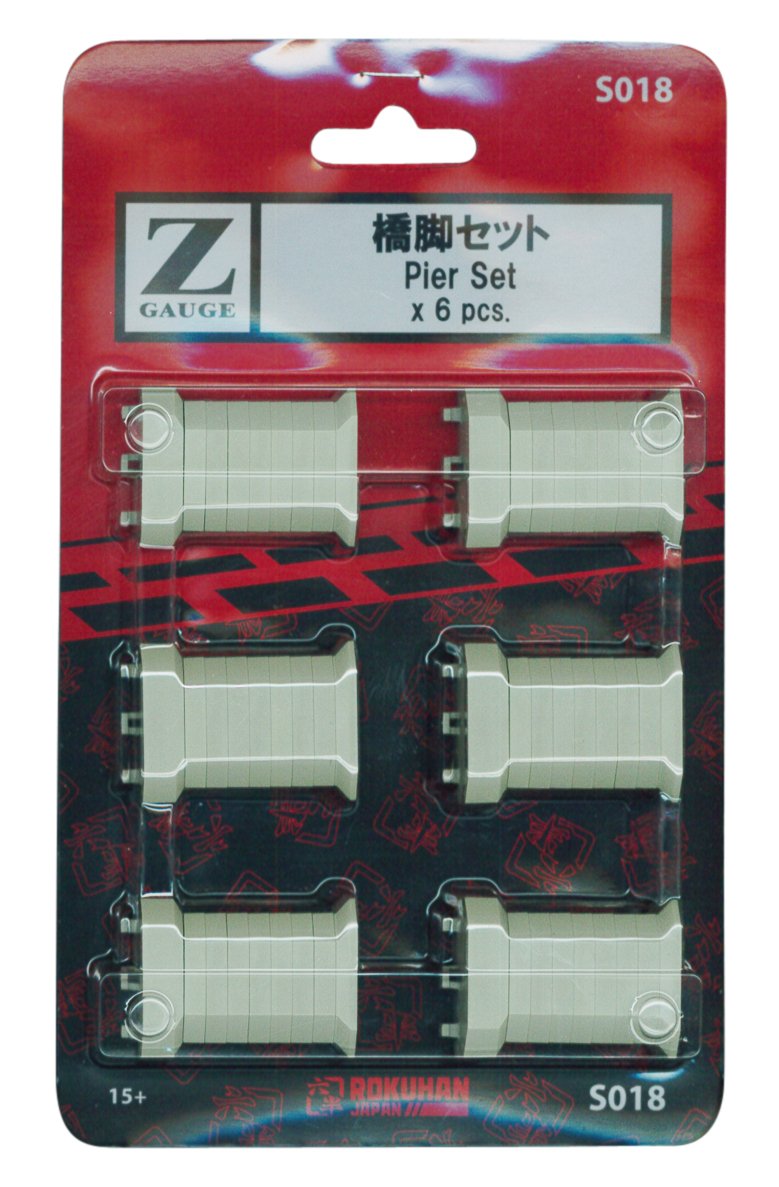 Rokuhan Z Gauge Pier Set S018 - Premium Model Railway Enhancements by Rokuhan- Japan Figure Store - #1 Bring To You The Best Japanese Goods