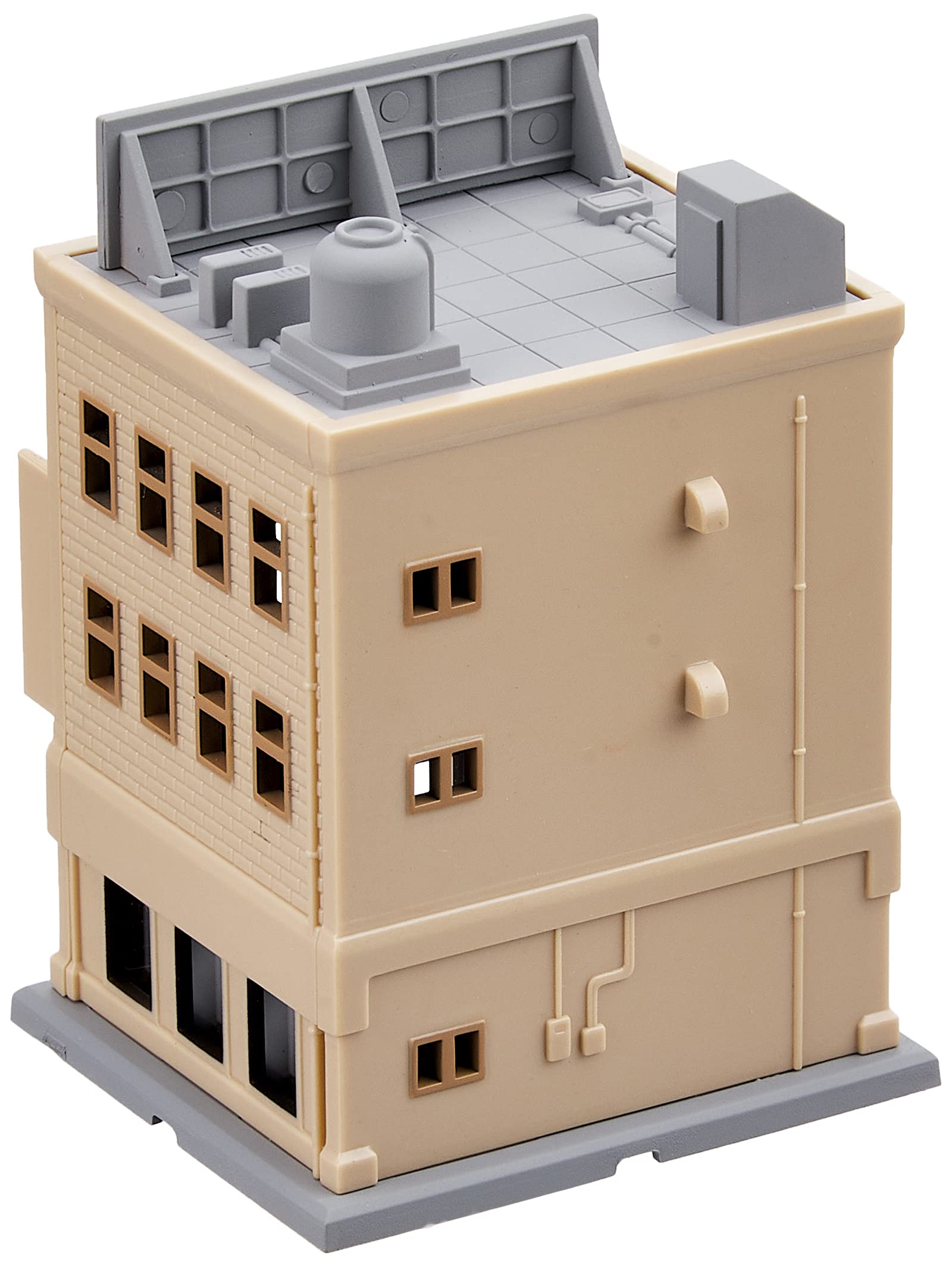 Rokuhan Z Gauge S032-2: Compact Commercial Building Model by Rokuhan- Japan Figure Store - #1 Bring To You The Best Japanese Goods