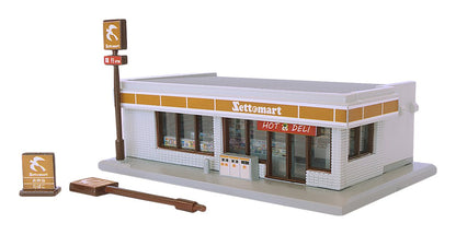 Rokuhan Z Gauge Convenience Store Ash - Model Train Building Accessory- Japan Figure Store - #1 Bring To You The Best Japanese Goods