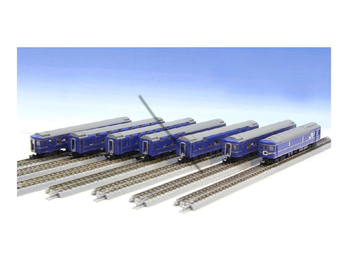 Rokuhan Z Gauge T016-1 Basic Set: 24 Series Jr Hokkaido 7-Car Formation- Japan Figure Store - #1 Bring To You The Best Japanese Goods