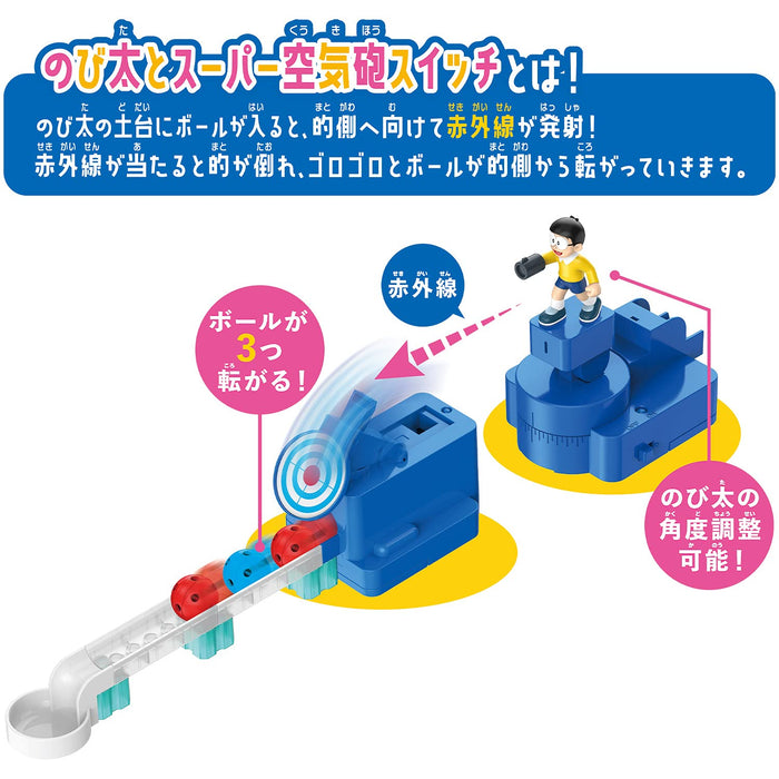 Bandai Rolling Switch Doraemon Deluxe Kit Super Air Cannon Switch Set- Japan Figure Store - #1 Bring To You The Best Japanese Goods