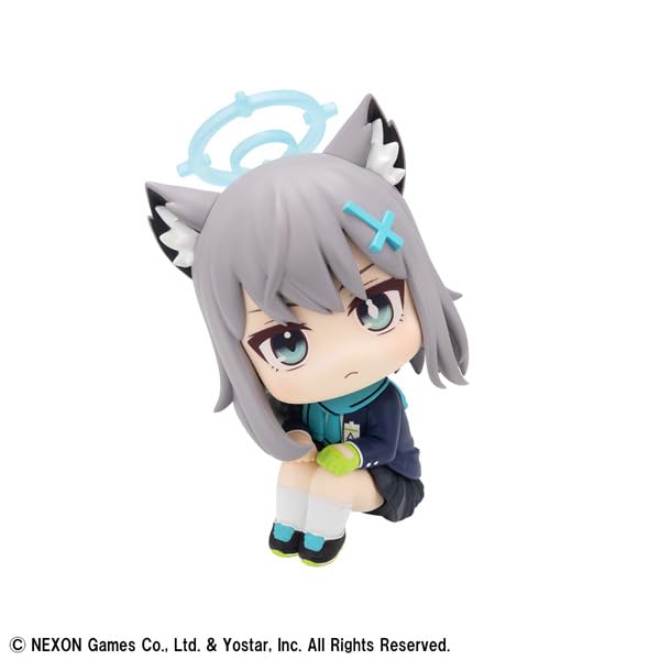 Megahouse Rukappu Blue Archive Shiroko Figure Collectible Toy