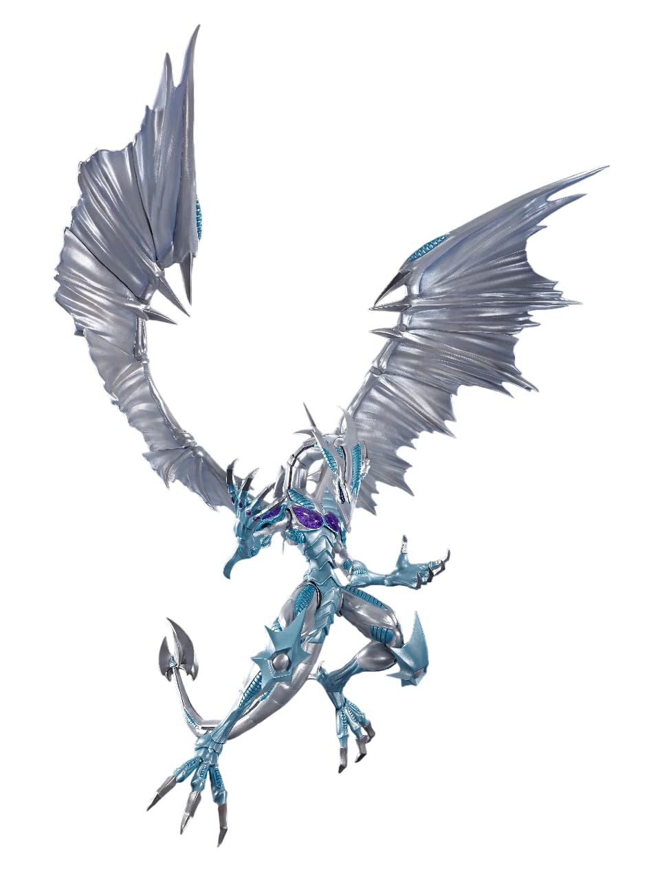 Bands Premium Stardust Dragon Figure by S.H.Monster Arts Yu-Gi-Oh! 5D'S- Japan Figure Store - #1 Bring To You The Best Japanese Goods