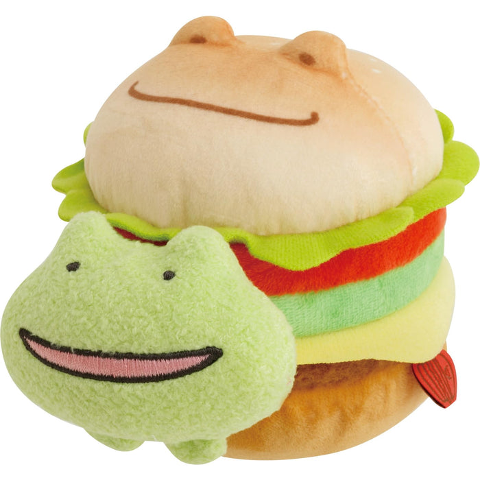 San-X Chikip Dancers Skip Frog Sensei Avocado Cheeseburger Plush Toy- Japan Figure Store - #1 Bring To You The Best Japanese Goods