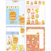 San-X Chikip Dancers Chikip Uma Uma Burger Letter Set LH80601 H19xW14.2xD1cm- Japan Figure Store - #1 Bring To You The Best Japanese Goods