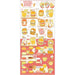 San-X Chikip Dancers Uma Uma Burger Sticker SE60902 17.5x9x0.1CM- Japan Figure Store - #1 Bring To You The Best Japanese Goods