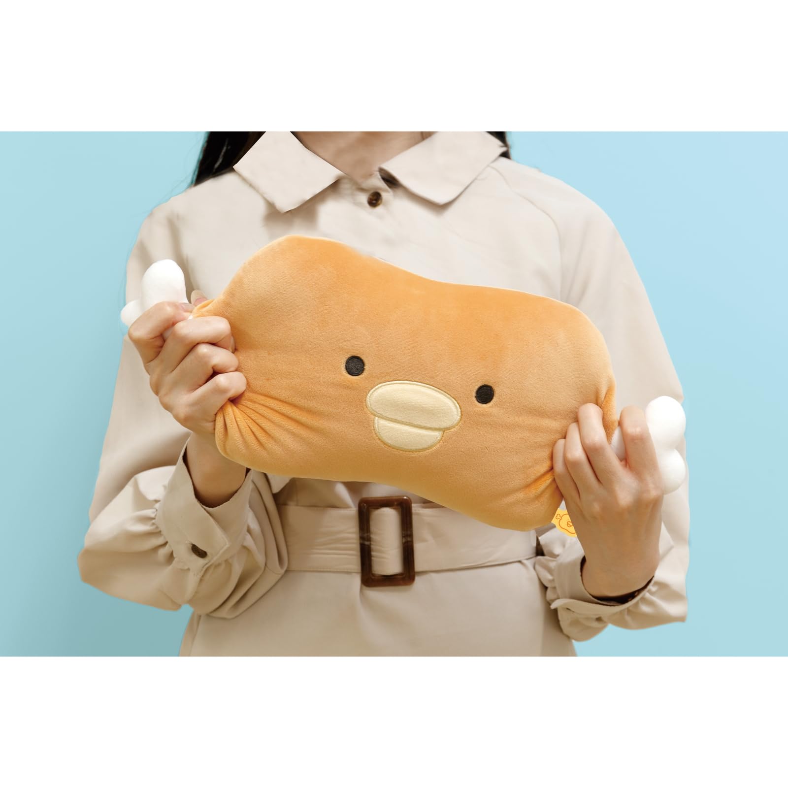 San-X Chikip Dancers Soft Squishy Meat Cushion Mo34701 Plush Pillow- Japan Figure Store - #1 Bring To You The Best Japanese Goods
