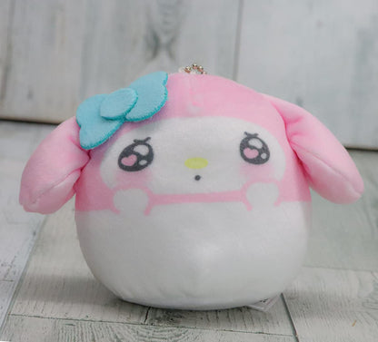 San-X Mochimochi Ball Mascot Emo Kyun My Melody Plush Toy- Japan Figure Store - #1 Bring To You The Best Japanese Goods