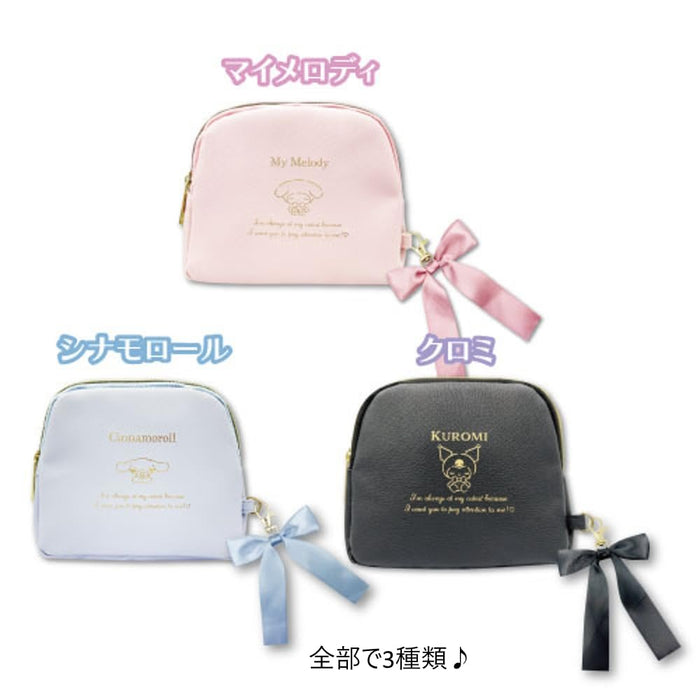 San-X Kuromi Multi Pouch Girly H13 W16 D6cm 34201443- Japan Figure Store - #1 Bring To You The Best Japanese Goods
