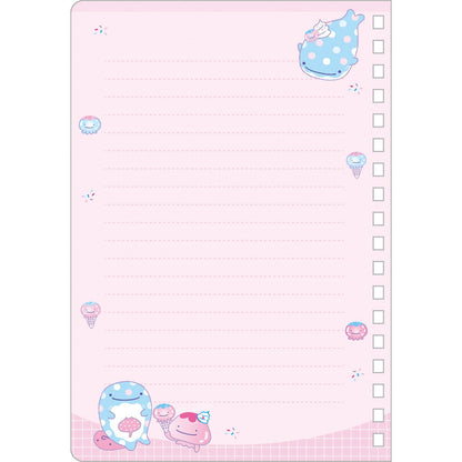 San-X Jinbei-San Ice Jellyfish B6 Notebook H18xW12.5cm NY40001- Japan Figure Store - #1 Bring To You The Best Japanese Goods