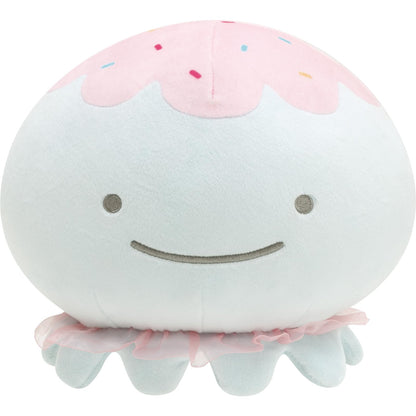 San-X Jinbei-San Medium Mochimochi Plush Toy Ice Jellyfish Mo56801- Japan Figure Store - #1 Bring To You The Best Japanese Goods