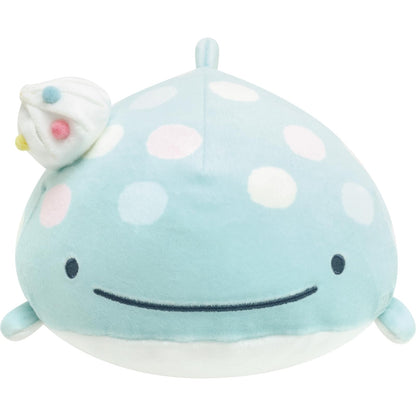 San-X Jinbei-San Super Mochimochi Round Plush Toy Small Size Mo56401- Japan Figure Store - #1 Bring To You The Best Japanese Goods