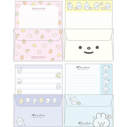 San-X Pokantotan Stationery Set Lh79001 – High-Quality Cute Correspondence Paper- Japan Figure Store - #1 Bring To You The Best Japanese Goods