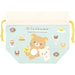 San-X Rilakkuma Lunch Drawstring Bag CA49002 for Kids and Adults- Japan Figure Store - #1 Bring To You The Best Japanese Goods