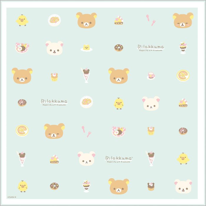 San-X Rilakkuma Lunch Napkin Ch44102 - Cute Eco-Friendly Reusable Cloth- Japan Figure Store - #1 Bring To You The Best Japanese Goods