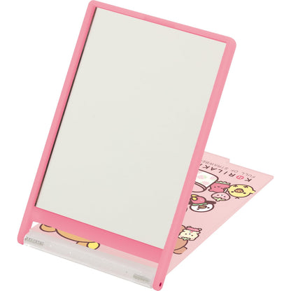 San-X Rilakkuma Mini Mirror Fe39301 Portable Compact Accessory- Japan Figure Store - #1 Bring To You The Best Japanese Goods