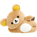 San-X Rilakkuma Just Doing It Series Plush Toy - Compact Size H90xW120xD55mm