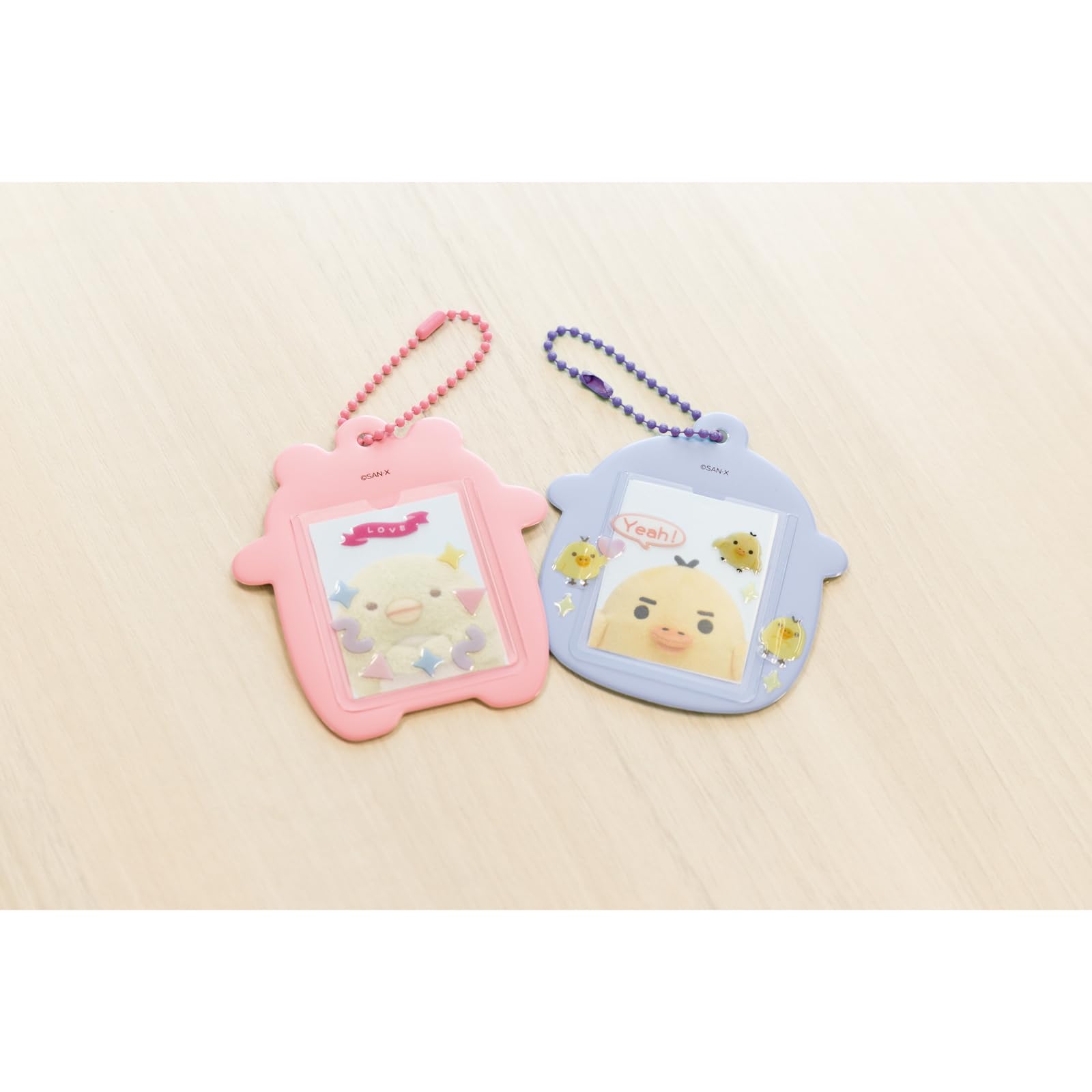 San-X Rilakkuma Kiiroitori Selectable Co-Photo Keychain Ab26403- Japan Figure Store - #1 Bring To You The Best Japanese Goods