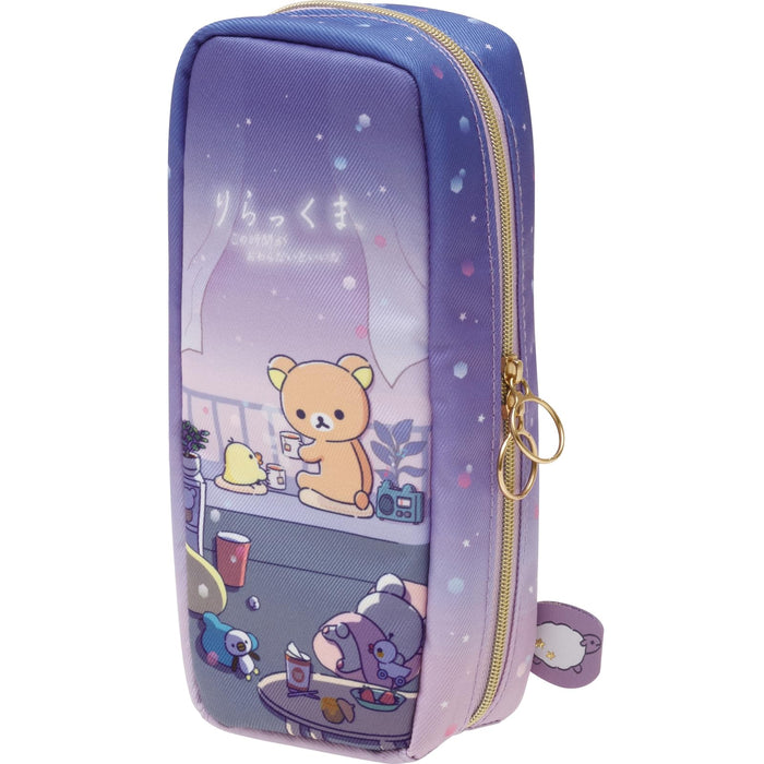 San-X Rilakkuma Storage Pencil Case Pt12801 – Durable & Cute Organization Solution- Japan Figure Store - #1 Bring To You The Best Japanese Goods