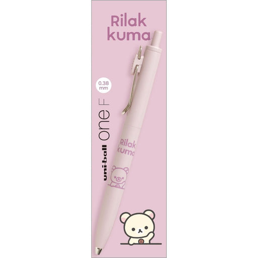 San-X Rilakkuma Uni-Ball One F Pen Korilakkuma Pink H139 x W11mm