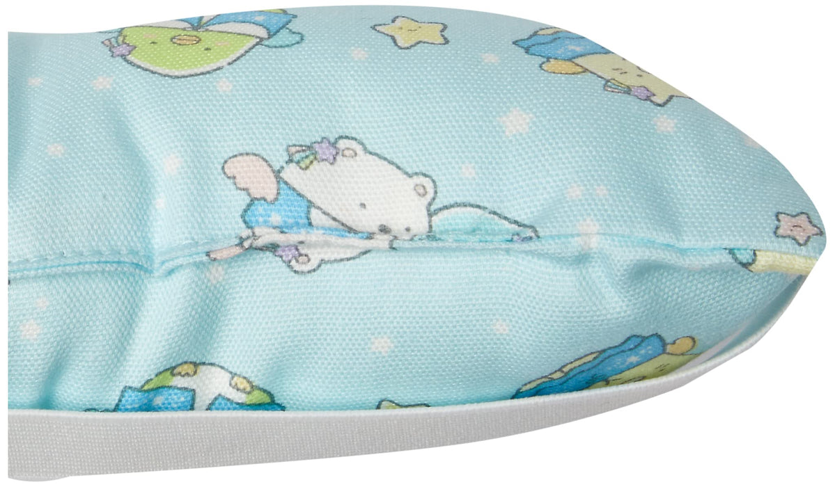 San-X School Cushion CG-2818 Blue - Comfy Student Seat Pillow- Japan Figure Store - #1 Bring To You The Best Japanese Goods