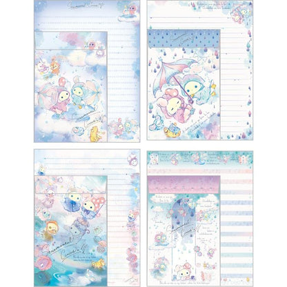 San-X Sentimental Circus Letter Set A Rainbow Over The Sky Envelopes Stationery- Japan Figure Store - #1 Bring To You The Best Japanese Goods