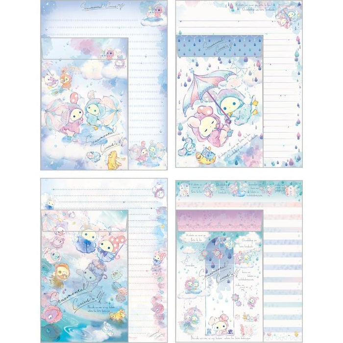 San-X Sentimental Circus Letter Set A Rainbow Over The Sky Envelopes Stationery- Japan Figure Store - #1 Bring To You The Best Japanese Goods