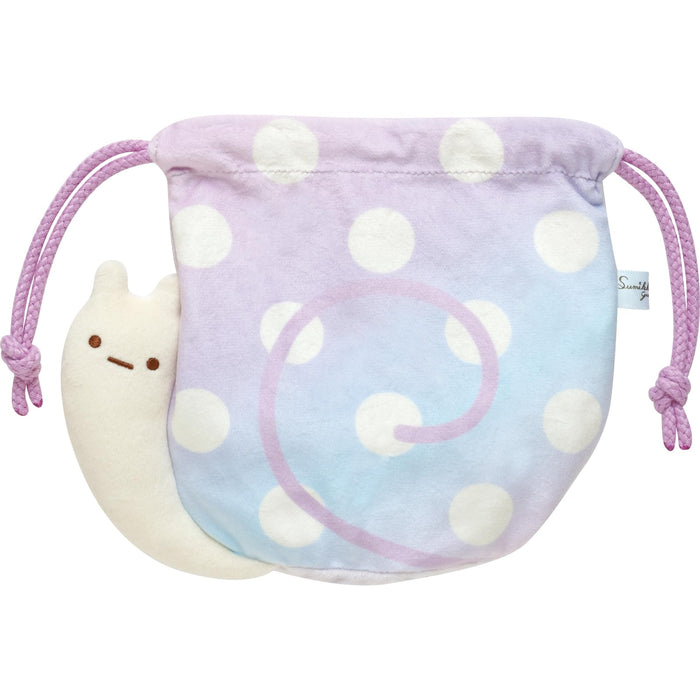 San-X Sumikko Gurashi Sparkling Night Lizard Plush Drawstring Bag Ca48002- Japan Figure Store - #1 Bring To You The Best Japanese Goods
