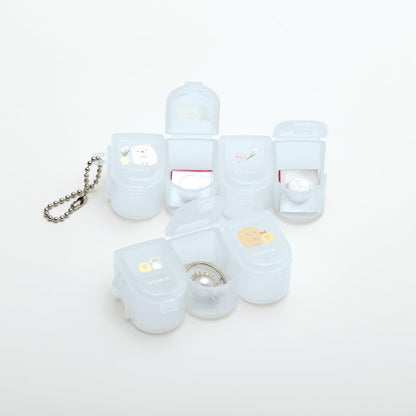 San-X Sumikko Gurashi Blue Pill Case - Character Mix Fb54403- Japan Figure Store - #1 Bring To You The Best Japanese Goods