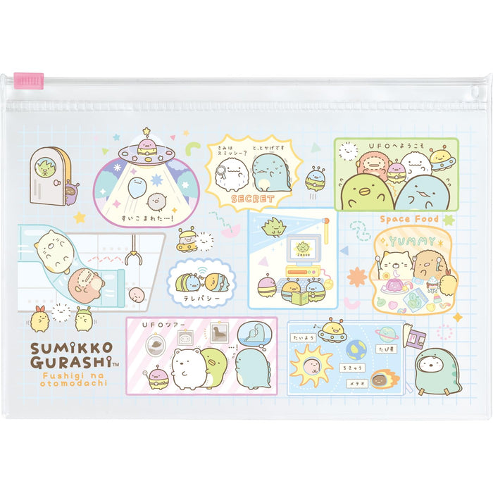 San-X Sumikko Gurashi Clear Case Set - 160 x 184 x 3mm- Japan Figure Store - #1 Bring To You The Best Japanese Goods