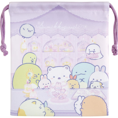 San-X Sumikko Gurashi Drawstring Bag Set CA51802 - Durable & Stylish- Japan Figure Store - #1 Bring To You The Best Japanese Goods